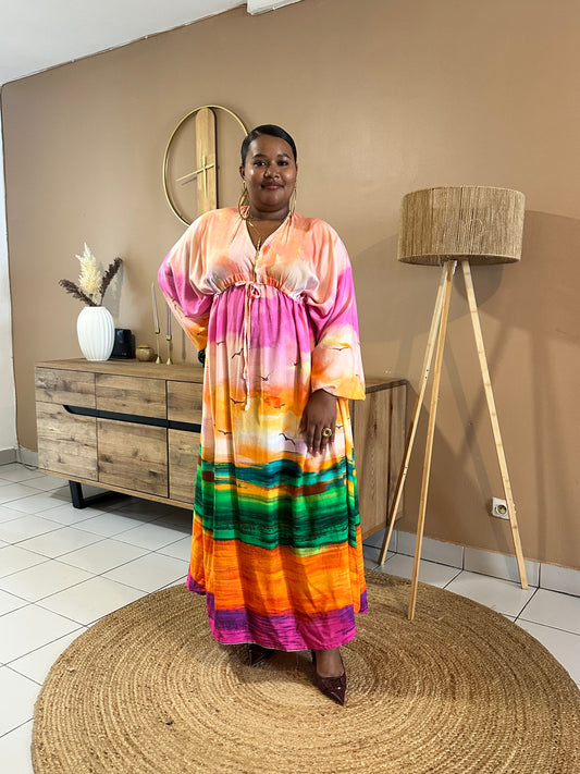 Robe grande taille Aurore