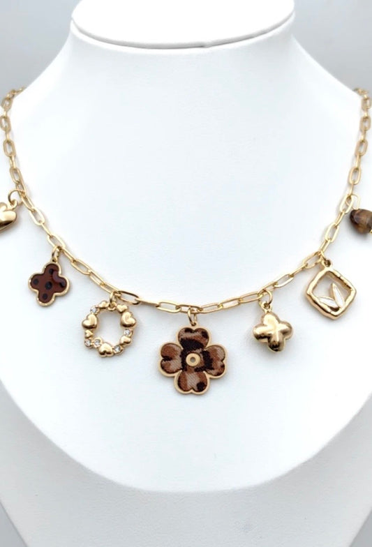 Collier à breloque Syrine