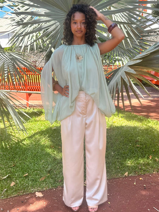 Pantalon satin Kilari