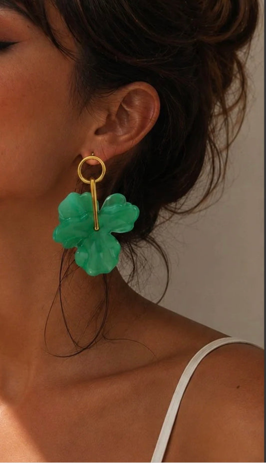 Boucle d’oreille Lise 6 cm