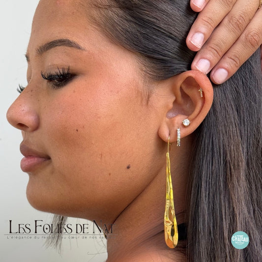 Boucles d’oreilles Esmeralda